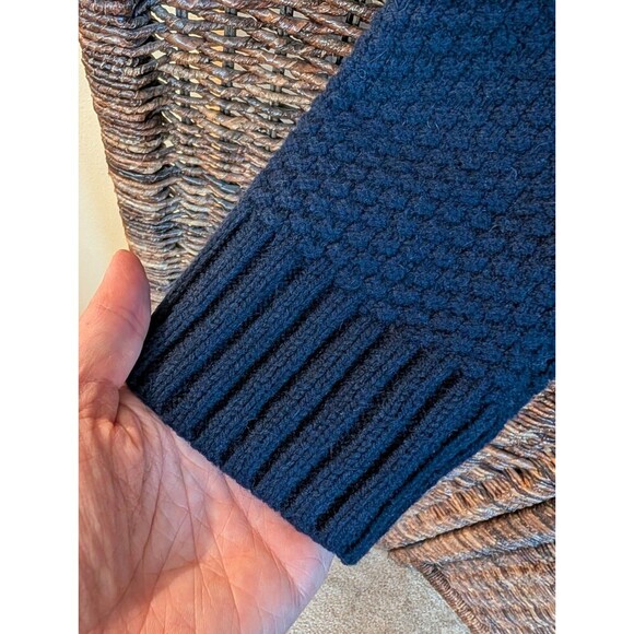 Brooks Brothers Red Fleece Wool Cardigan Sweater Full Zip Up Front Men's Large - Picture 6 of 10